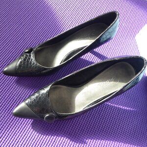 Jessica High Heel Black Pumps